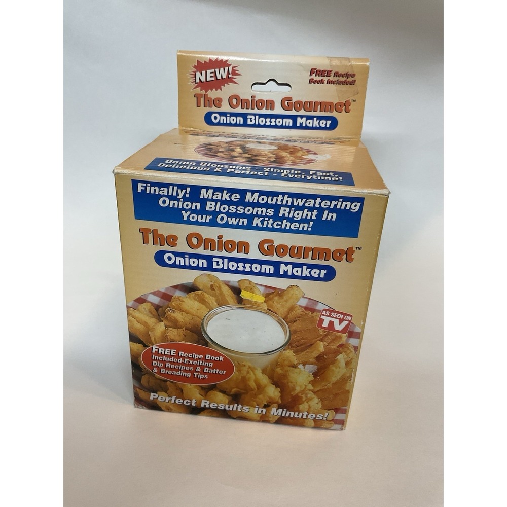 Onion Blossom Maker‎ The Onion Gourmet Blooming Onion As Seen On TV Manual GUC
